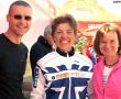  Talita Botha from Goldfields Cycling Club was the first woman home in the 30km race of the weekend´s Kremetart/Coal of Africa Mountain Bike Challenge. She finished the race in a time of 1:53:24. From left to right are P&L Hardware CEO André Prinsloo, Talita and second-place winner Wilma Pienaar (1:58:00).
