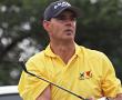  Trevor Victor slaan af by Brink se Gat tydens die Werda Toyota Gholfdag wat die afgelope Saterdag by die Soutpansberg Gholfklub aangebied is. Dié dag het ook saamgeval met die klub se jaareindfunksie, waartydens Trevor as die klub se Speler van die Jaar aangewys is.