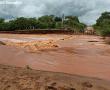  The overflowing Dzindi River has cut off most of the communities around it. Most of the community members work and do their day-to-day business in Thohoyandou and could not go there for days. Photo: Elmon Tshikhudo.