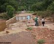  The bridge at the Mphephu Resort was swept away. Photo: Kaizer Nengovhela.
