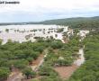 Several entrances to the Kruger National Park were closed due to rising flood waters the past week. Nature itself closed the Pafuri gate after the Luvuvhu River overflowed. The photo was taken on Monday during  AFB Hoedspruit's 19 Squadron's rescue operation in flooded areas near the Limpopo River.
Photo supplied: WO2 Noel Kloppers / AFB Hoedspruit.