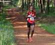   Women's 21.1km silver medalist.
