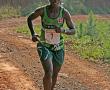   Women's 21.1km gold medalist.
