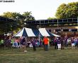  The cancer survivors were treated in their own tent. 