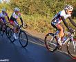  Women's stage 1 winner, Linda van den Biggelaar, with overall women's winner Lynette Burger just behind her.