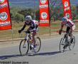 <p>The final sprint in the Kremetart 70km race.</p>
