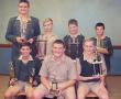 <p>Links: Laerskool Louis Tri&shy;chardt het trofe&euml; vir hul krieket&shy;spelers oorhandig ty&shy;dens die skool se jaarlikse sport prysuitdeling op 28 Oktober. Voor, van links na regs, is Gerhardus Fourie (Krieketspeler van die Jaar en Kolwer van die Jaar), FC Phillipson (Bouler van die Jaar) en Johannes Joubert (beste veldwerker). Agter is Roy Ste&shy;wart (beste krieketspeler in die tweedespan), Conrad Fourie (beste O/11 krieketspeler), Hercules Snyman (beste O/10 krieketspeler) en Ruan van Tonder (beste vordering in krieket).</p>
