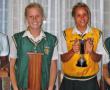 <p>Ho&euml;rskool Eric Louw in Musina se top sportmeisies wat erkenning ontvang het tydens die skool se jaarlikse prysuitdeling. Van links na regs is Sharon Mabasa (beste senior netbalspeler), Tiffany van der Berg (beste junior netbalspeler), Zelda Botha (beste senior hokkiemeisie) en Claudia Cilliers (beste junior hokkiemeisie). Foto verskaf.</p>
