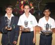 <p>Trophies for the best orators of Ridge&shy;way Independent School were presented at the school&rsquo;s senior prize-giving function on 26 November. From left to right are Casper John Venter (best senior orator, English), Savanna Sparrow (best senior orator, Afrikaans) and Zaidaan Osman (best junior orator, English).</p>

<p>&nbsp;</p>
