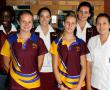 <p>Ho&euml;rskool Louis Trichardt se meisiesatlete het hulle goed van hul taak gekwyt tydens &lsquo;n vriendskaplike ses-skole atletiekbyeenkoms op die skool se tuisveld die afgelope naweek. Hierdie groep behaal almal eersteplekke. Voor, van links na regs, is Amorien Venter (O/19 verspring), In&eacute; du Plessis (O/16 100 m hekkies, 200 m en 100m), Nicole Pentz (O/16 400 m hekkies) en Maggie Kemp (O/14 diskus). Agter is Zwinake Mbedzi (O/17 100 m hekkies, hoogspring), Jonandi Aucamp (O/19 400 m, 200 m, en 100 m), Monique Dique (O/19 hoogspring) en Jenika Pohl (O/17 spiesgooi). Afwesig was Nadine van Deventer (O/17 hoogspring).</p>
