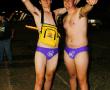 <p>The Daredevil runners were also doing their best to collect money.</p>
