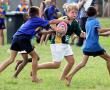 <p>Triegies se O/9B-span op die aanval. Hulle wen oortuigend 27-0 teen Kruger Park.</p>
