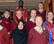 <p>Ho&euml;rskool Louis Trichardt se top akademiese presteerders, na die tweede kwartaal, in Graad 9 is voor, van links na regs, Mohammad Mulla (3de), Sumaya Nakedar (5de), Anicka Nel (9de) en Annika Schwerdtfeger (4de). In die middel is Cassia van de Vyver (1ste), Catrien Dekker (2de), Tabea Schuch (10de) en Danika Malan (4de). Agter is Phillip Apea-Adu (9de) en Hein de Jager (6de).</p>

