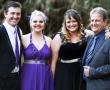 <p>Van links na regs is Dawie Stoltz en sy dogter Dalyn, en Amari Kotz&eacute; en haar pa Willem.&nbsp;<em>Foto verskaf.&nbsp;~&nbsp;Ho&euml;rskool Louis Trichardt</em></p>
