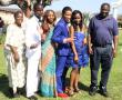 <p>Ms Humbelani Netshandama (left), and Mr Norman Mafumo with&nbsp;pupils Thabo, Zwashu, Sylvester and Elsie. <em>~ Shayandima Secondary School.</em></p>
