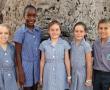 <p>Laerskool Messina het hul top 5 akademiese presteerders aangewys n&aacute; afloop van die kinders se prestasies gedurende die derde skoolkwartaal. Die top presteerders in Graad 4 was (van links na regs), Elri Vorster, Nicole Samgweme, Simone Nel, Tylor Nel en CJ Smith. <em>Foto verskaf.</em></p>
