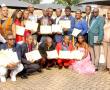 <p>Happy faces of hardworking pupils and teachers at Lwamondo Secondary School with their certificates of excellence.&nbsp;The photo was taken during their matric dance held at the Porschevilla Hotel in Muledane.&nbsp;~&nbsp;<em>Lwamondo Secondary Shool</em></p>

