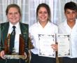 <p>Ho&euml;rskool Eric Louw in Musina se top hokkiepresteerders die afgelope jaar is op 20 Oktober deur die skool aangewys. Van links na regs is Louise van Niekerk (beste vordering), Samantha Celliers (beste senior hokkiespeler), Claudia Celliers (beste junior meisieshokkiespeler), Kyle Siebert (beste junior hokkiespeler) en Lebeko Nchachi (beste senior seunshokkiespeler). <em>Foto&rsquo;s verskaf.</em></p>
