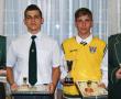 <p>Hierdie leerlinge was van Ho&euml;rskool Eric Louw in Musina se top akademiese presteerders gedurende 2015. Hulle het erkenning gekry tydens die skool se jaarlikse prysuitdeling op 20 Oktober. Van links na regs is Maureen van der Walt (beste presteerder wiskunde geletterdheid), Arno Lourens en Vicky du Toit (deel trofee vir beste prestasie in rekenaartoepassingstegnologie) en Willise Swanepoel (beste presteerder in gasvryheidstudies). <em>Foto&rsquo;s verskaf.</em></p>
