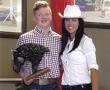 <p>Josh Lindquist was awarded the Blouberg Riding School&rsquo;s Rider of the Year (lower grades) award during the school&rsquo;s end-of-year function that was held on Saturday, 31 October. Pictured with Josh is his riding coach, Leona van Amstel. Photo supplied.</p>
