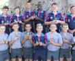 <p>Laerskool Messina het tydens hul jaarlikse prysuitdeling erekenning gegee aan hul eerste krieketspan. Di&eacute; span het vanjaar as Soutpansberg-ligawenners uit die stryd getree en was provinsiale naaswenners. Die span het bestaan uit (voor, van links na regs) Gavin Knott, Brian Vermeulen, Aidan Pretorius, Michiel Badenhorst, Abri Whelan, Franco de Klerk en Dimpho Mashotana. Agter is Pieter Uys, Luan Esterhuizen, Boeta Naud&eacute;, Rotondwa Mulea, Boela Knoetze en Carlo Agenbag.&nbsp;</p>

<p>&nbsp;</p>
