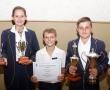 <p>On Thursday, 26 November, the Ridgeway Independent School in Louis Trichardt held their annual prize-giving ceremony, where they also rewarded students for their cultural achievements during 2015. From left to right are Zaidaan Osmon and Savanna Sparrow (sharing the trophy for best senior orator), Ryan Gilbert (Santam Culture Trophy), Owen Venter (Ambassador of the Year and spirit trophy on behalf of the Grade 7 class) and Safvan Patel (best junior orator). Savanna also received the eco awareness trophy.</p>
