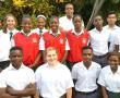 <p>Hierdie groep Graad 12-leerling van Ho&euml;rskool Eric Louw in Musina is almal opgeneem in die skool se akademiese Graad 12A-span weens hul prestasies n&aacute; afloop van die eerste skoolkwartaal. Voor, van links na regs, is Kagiso Phologa, Samantha Celliers (toppresteerder met gemiddeld van 84%), Mashudu Ramashidzha en Latani Nthambeleni. In die middel is Vutomi Rivele, Akani Masinge, Sarinah Mosela, Claudette Mutema, &nbsp;Matumba Matumba en Mimie Kanyongolo. Agter is Elmien Fourie, Moleboge Makhusu, Walter Masindi, Rishan Mazid en Andani Nthai. <em>Foto verskaf</em>.</p>
