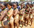 <p>Some of the children who performed at the provincial Heritage Day event at Vleifontein.</p>
