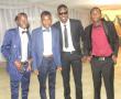 <p>These four young men, pupils of Makhado Comprehsive School, photographed at their matric dance at the Tshedza Guest House.</p>
