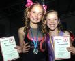 <p>Handri Spies (regs) en Cara van der Goot het onderskeidelik die eerste en tweede plek gewen in die klubkompetisie vir meisies Vlak 4 (11 jaar en jonger).</p>
